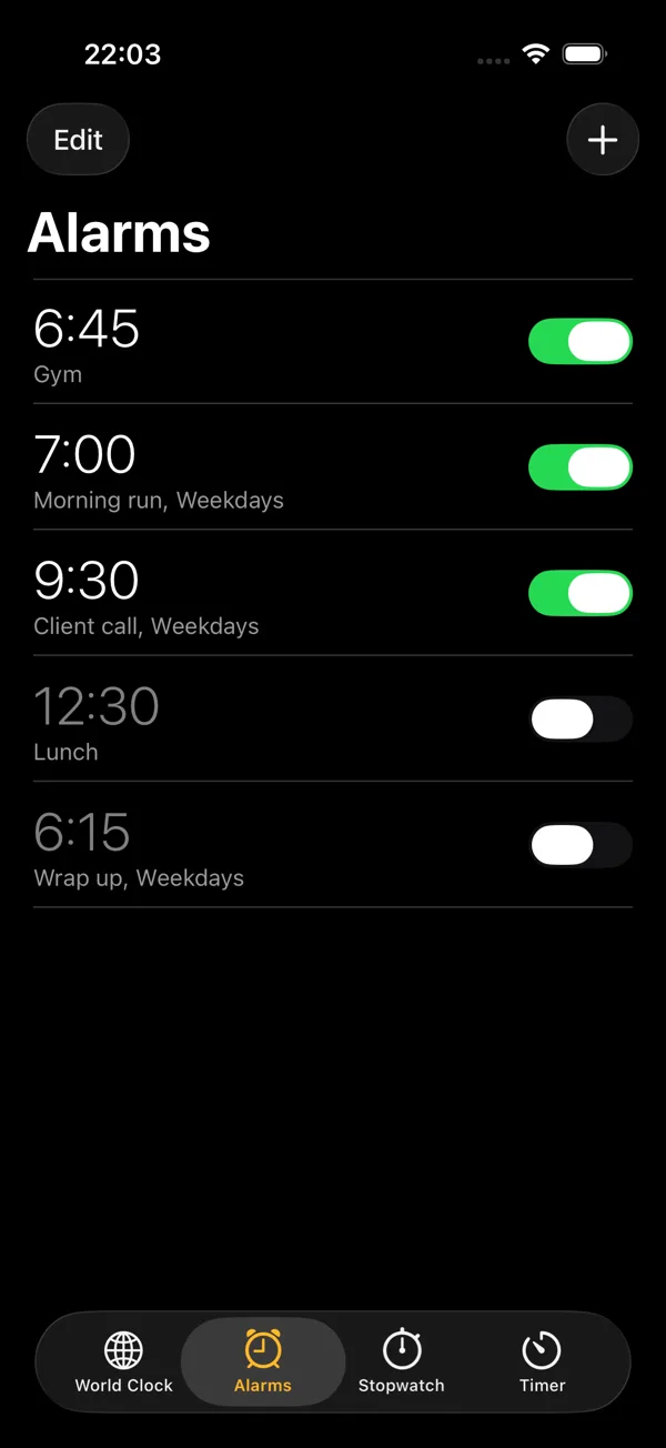 Final screen for clock-001