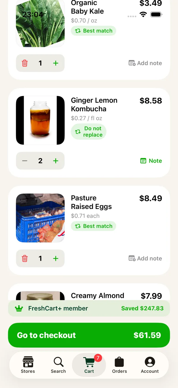 Final screen for freshcart-001